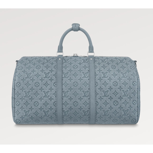 Louis Vuitton Keepall Bandouliere 50 Rock Climbing Taurillon Weekend Travel Bag - Picture 6 of 12
